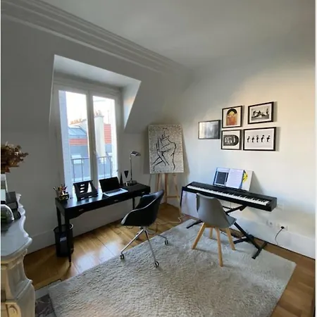 Magnificent Apartment Very Charming In Paris 17 Appartement Paris